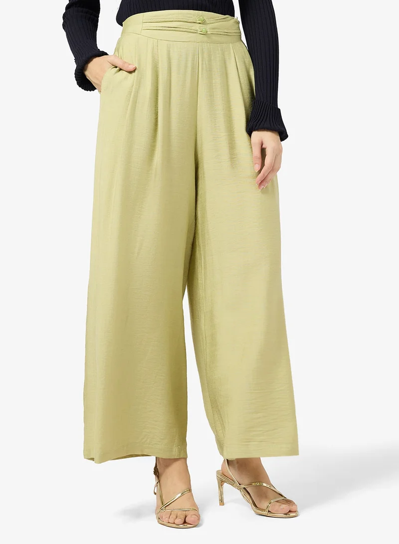 ايلا بنطلون واسع الساق